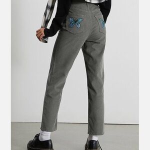 PacSun Butterfly Corduroy & Pacsun Eco Butterfly High Waisted Straight Leg Jeans